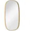 Mob In Miroir ovale chêne 40x70cm