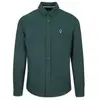 Chemise coton Faguo Ivoy Vert S F22SH0101-GRE02