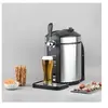Koenig machine distributeur de bière tireuse de 5L avec Refroidissement intégré 2 à 12 °C 65W gris noir BW1880