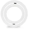 Support de spot LED saillie GU10 cylindre blanc - basse luminance