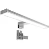 Miidex Applique Murale Led - Aluminium - 12w - 3000k - Ip44 - Non Dimmable - Avec Ampoule