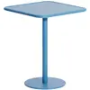 Petite Friture - Table carrée Week-end - Bleu - Aluminium - Designer S...
