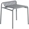 Petite Friture - Tabouret empilable Week-end - Gris - Aluminium - Desi...