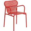 Petite friture - Chaise Week-end avec accoudoirs - Set de 2 Rouge tail...