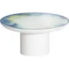 Table basse bleu-jaune 75 cm Francis - Petite Friture