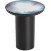Table d'appoint ronde aquarelle bleu et violet 40 Francis - Petite Friture