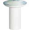 Table d'appoint ronde aquarelle bleu et jaune 40 Francis - Petite Friture