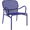 Petite Friture - Fauteuil bas Week-end - Bleu - Aluminium thermolaqué ...