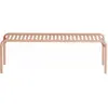 Table basse de jardin rose blush 127 cm Week end - Petite friture