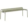 Banc de jardin bas en aluminium vert jade Week-End - Petite Friture