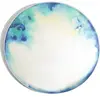 Miroir aquarelle en aluminium bleu et jaune extra large Francis - Petite Friture