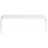 Table basse de jardin blanche 127 cm Week end - Petite friture