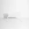 Banc de jardin blanc Week-End - Petite Friture