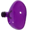 Patère murale en verre violet 15cm Bubble - Petite friture