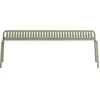 Petite Friture - Banc Week-end - Vert - Aluminium thermolaqué époxy - ...