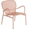 Fauteuil de jardin rose blush Week-End - Petite Friture