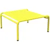 Table basse de jardin jaune Week-End - Petite Friture