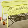 Banc de jardin jaune Week-End - Petite Friture