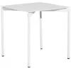 Petite Friture - Table carrée Fromme - Blanc - Aluminium - Designer To...