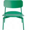 Petite Friture - Fauteuil bas empilable Fromme - Vert - Aluminium - De...