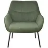 Zago Fauteuil velours côtelé vert sapin