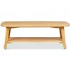 Table basse en chêne Zago Sublime 120x60x40 cm