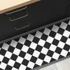 99Déco Tapis Vinyle - 50x120 cm - intérieur/extérieur - Noir - 99DECO