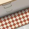 99Déco Tapis Vinyle - 50x120 cm - intérieur/extérieur - Rouge - 99DECO