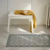 Tapis Vinyle Mosaique Bleu - 99deco - L 200 x l 50 cm Ep. 2 mm