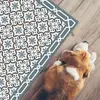 99Déco Tapis Vinyle - 120x200 cm - intérieur/extérieur - Multicolore - 99DECO