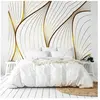 99Déco 99 DECO - Papier Peint panoramique 5 lés SOTMA - H270xL240cm - Jaune