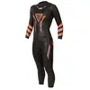 Combinaison en néoprène Mako OWP noir orange femme - S