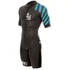 Combinaison néoprène Mako Land and Sea 2.0 noir bleu - S