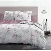 Pompadour parure de couette 100% coton - rose - 140x200 cm