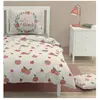 Roupillon Peachy Parure de couette enfant 100% coton - Beige Crème - 140x200 cm