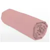 Drap-housse - LOVELY HOME - LH71633 - 90x190+25 cm - Rose