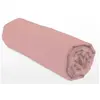 Drap-housse - LOVELY HOME - LH71630 - 180x200+25 cm - Rose