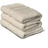 Lot de 3 serviettes - LOVELY HOME - 3 Serviettes 50 x 100 cm - Beige