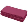 lovely home drap plat 100% coton 180x290 cm - 1 personne - fuchsia