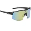 Lunettes unisexe mavic shield noir or bleu
