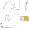 Rayon Mavic Spoke Allroad Carb SL X20 283 mm