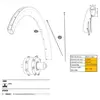 Mavic Rayons Cosmic Sl45 Ebm X20 14 Unités 263 mm