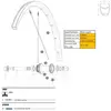 Mavic Rayons Ksyrium 12 Unités 294 mm