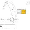 Mavic Jante De Vélo De Route Ksyrium Hooked Disc One Size