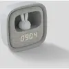 - Réveil & Veilleuse tactile Billy Clock - Gris - MOBILITY ON BOARD