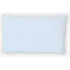 Trois Kilos Sept Taie d'oreiller en coton Bleue (40 x 60 cm)