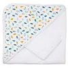 Trois Kilos Sept Cape de bain + gant Kolala et sa tribu (70 x 70 cm)