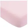 Trois Kilos Sept Drap housse en coton Rose (40 x 80 cm)