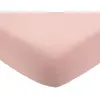 TROIS KILOS SEPT - Drap Housse Bébé - 60x120 cm - 100% Coton - Label Oeko-TEX - Jersey Extensible - Vieux Rose