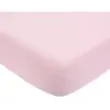 Trois Kilos Sept Drap housse en coton Rose (70 x 140 cm)